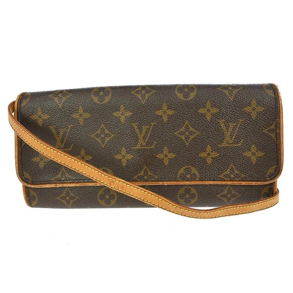 Louis Vuitton Handbags - Louis Vuitton Monogram Pochette Twin GM Crossbody Bag M51852 CA0979 XX35183 BN03